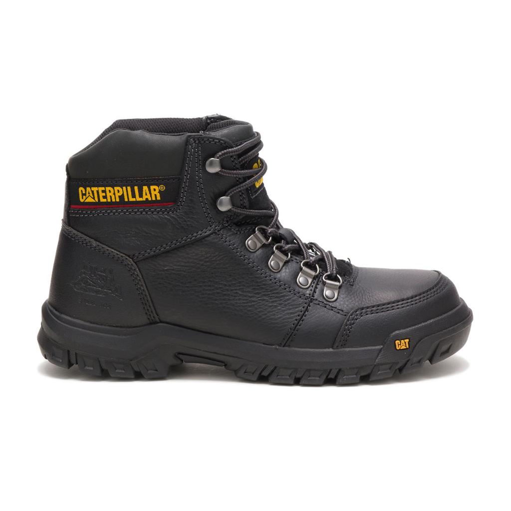 Férfi Caterpillar Outline Steel Toe Munkavédelmi Bakancs Fekete  Budapest |  3205-SCMZW