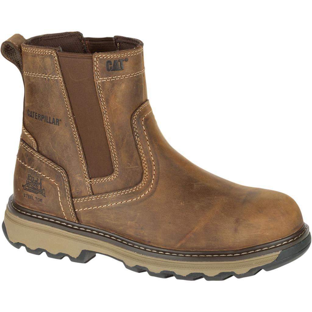 Férfi Caterpillar Pelton Steel Toe S1p Hro Sra Munkavédelmi Bakancs Sötétbézs  Budapest |  7894-GPLXQ