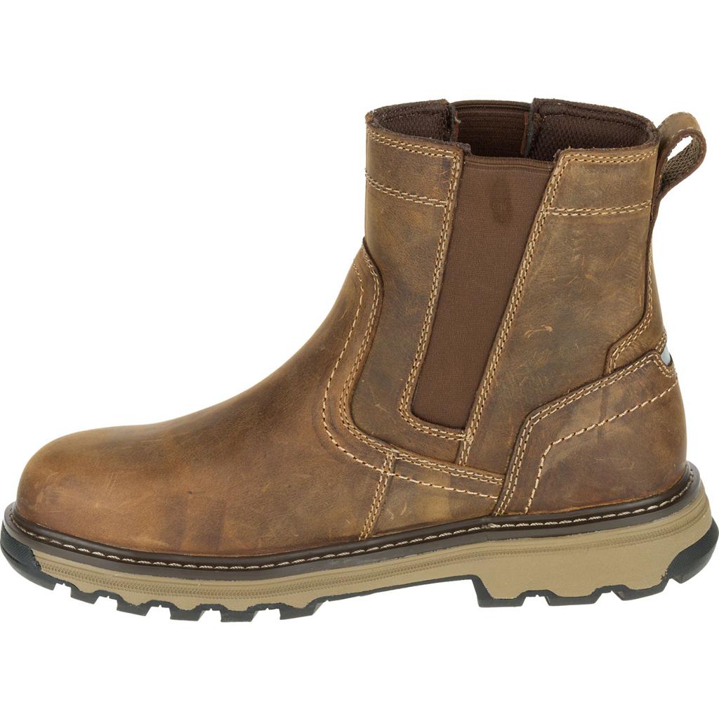 Férfi Caterpillar Pelton Steel Toe S1p Hro Sra Munkavédelmi Bakancs Sötétbézs  Budapest |  7894-GPLXQ