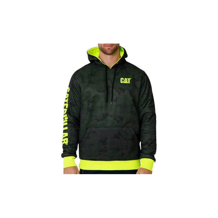 Férfi Caterpillar Reversible Banner Hoodie Pulóverek Zöld  Budapest |  7420-HBWDV