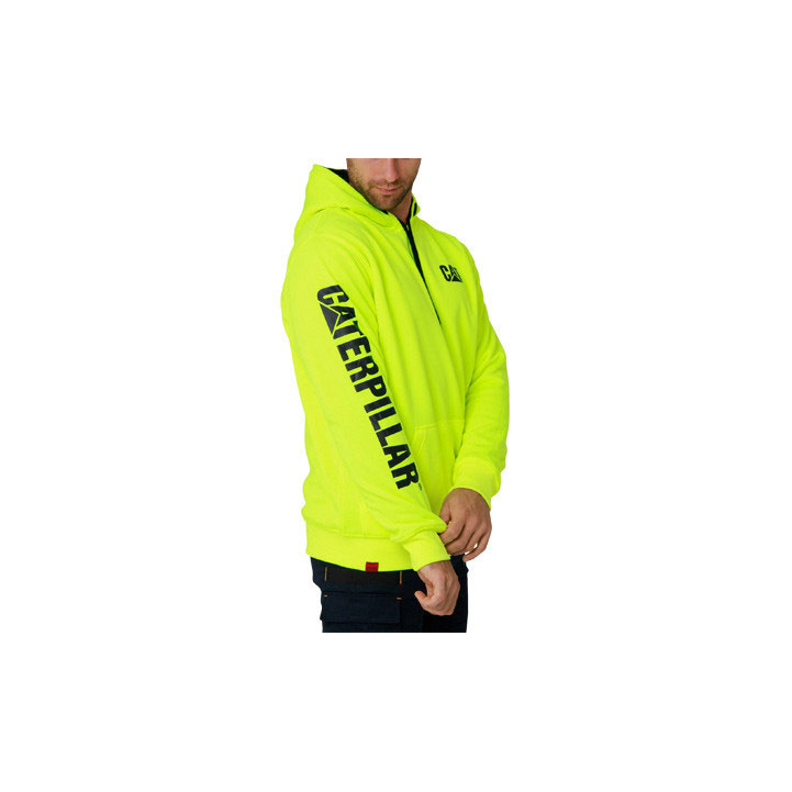 Férfi Caterpillar Reversible Banner Hoodie Pulóverek Zöld  Budapest |  7420-HBWDV