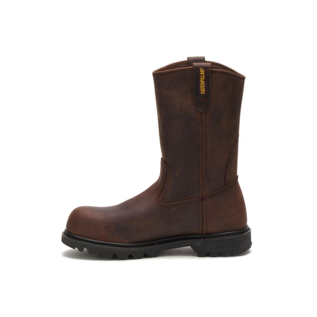 Férfi Caterpillar Revolver Steel Toe Acél Orrú Csizma Barna  Budapest |  3571-ZHOLC