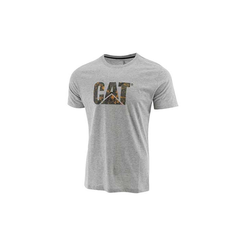 Férfi Caterpillar Slim Fit Logo T-Shirts Szürke Camo  Budapest |  5273-XTZAU