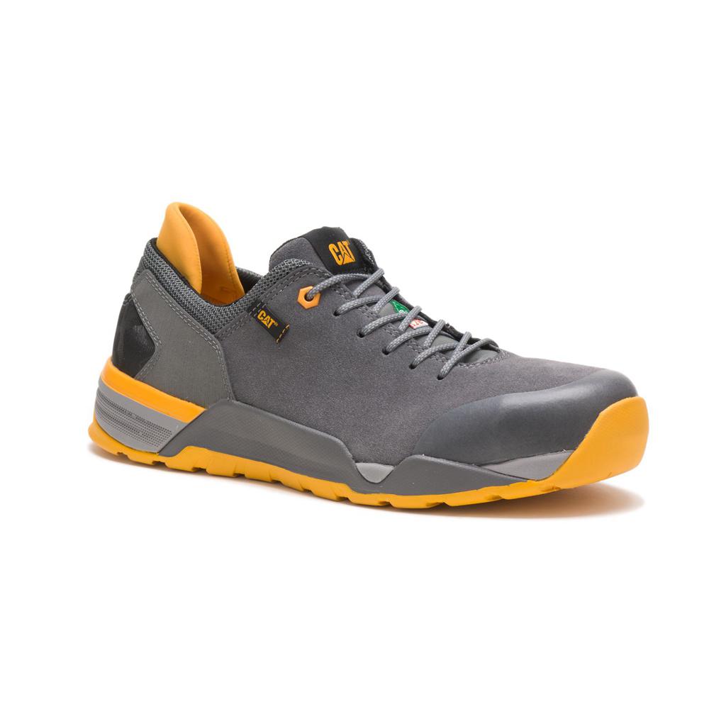 Férfi Caterpillar Sprint Velúr Alloy Toe Csa Munkacipő Grey/Orange  Budapest |  6127-GRBUY