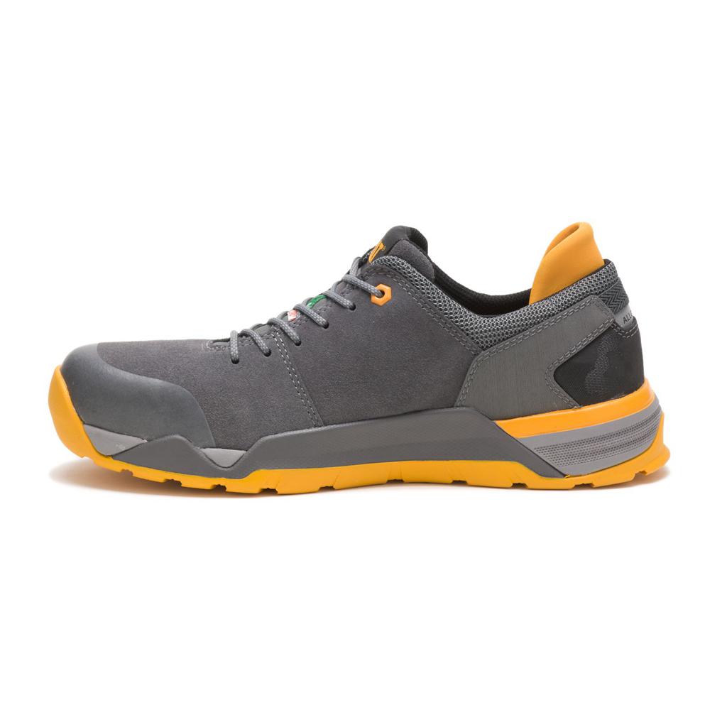 Férfi Caterpillar Sprint Velúr Alloy Toe Csa Munkacipő Grey/Orange  Budapest |  6127-GRBUY