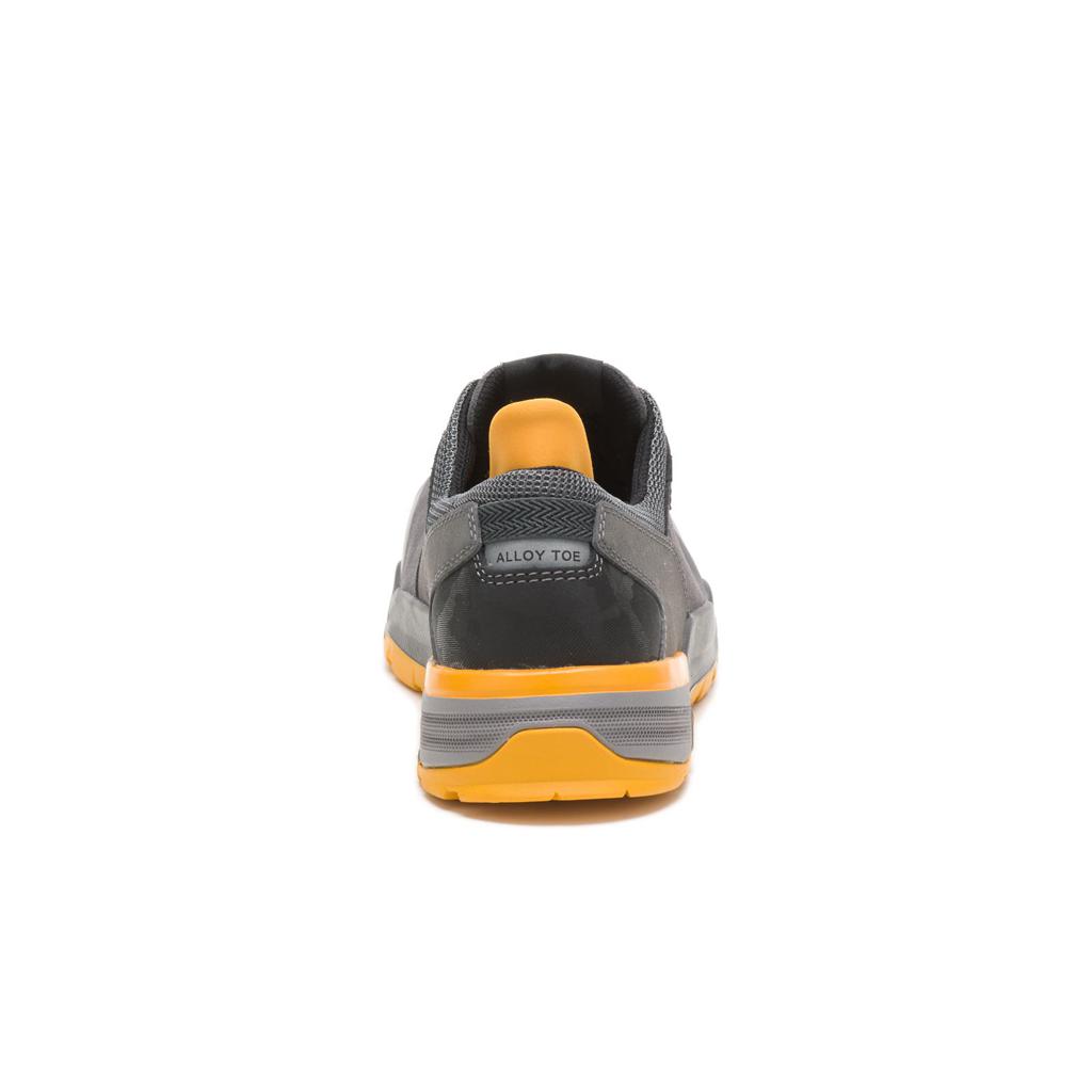 Férfi Caterpillar Sprint Velúr Alloy Toe Csa Munkacipő Grey/Orange  Budapest |  6127-GRBUY