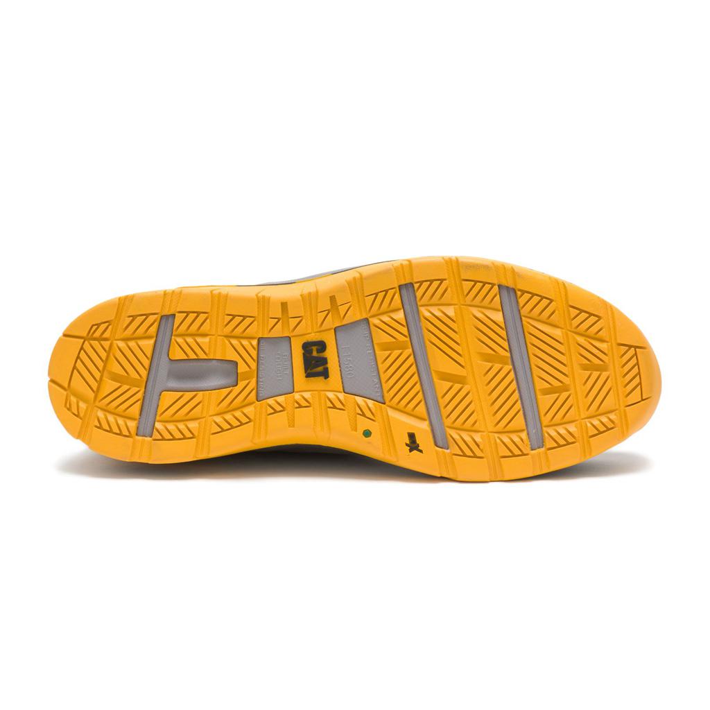 Férfi Caterpillar Sprint Velúr Alloy Toe Csa Munkacipő Grey/Orange  Budapest |  6127-GRBUY