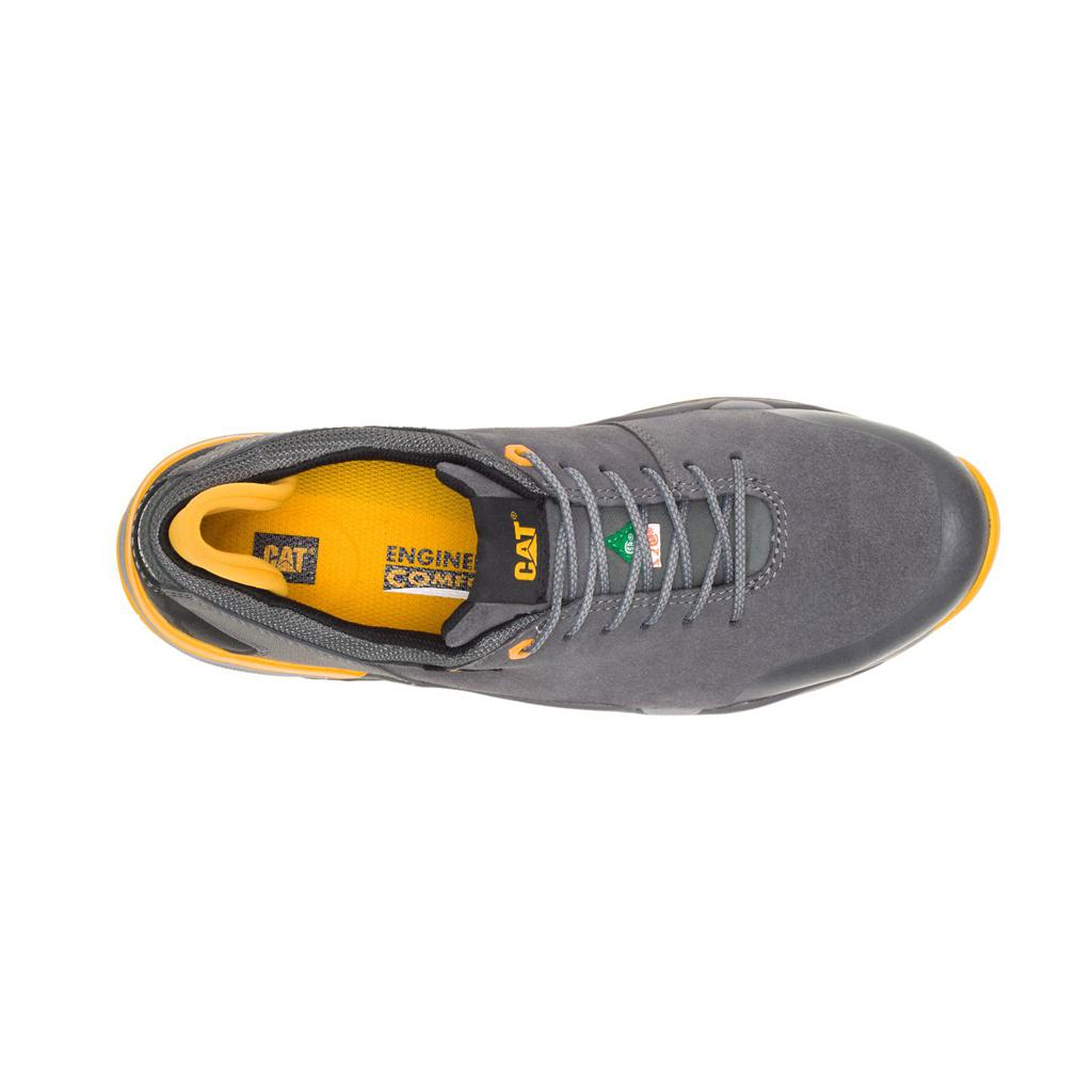 Férfi Caterpillar Sprint Velúr Alloy Toe Csa Munkacipő Grey/Orange  Budapest |  6127-GRBUY