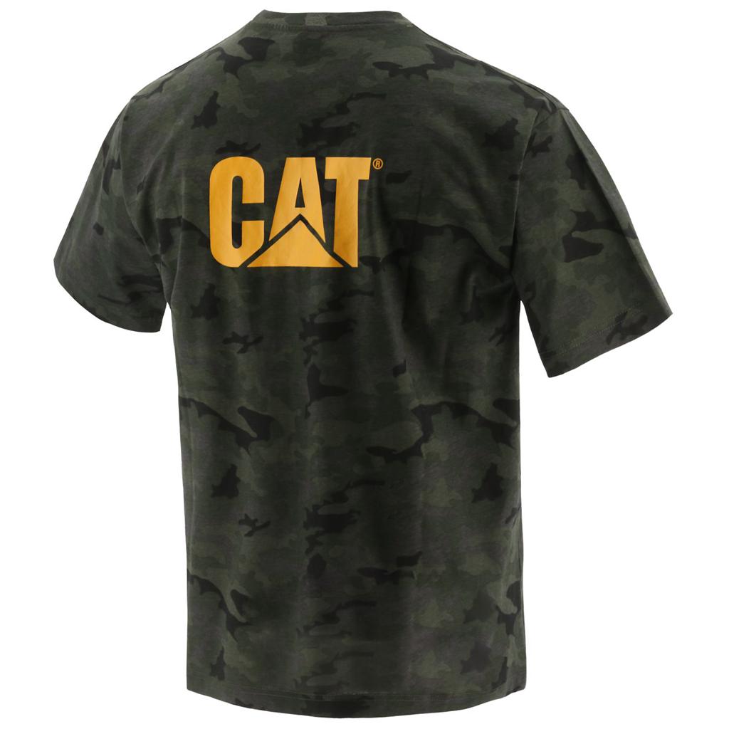 Férfi Caterpillar Trademark T-Shirts Camo  Budapest |  8034-OECAL