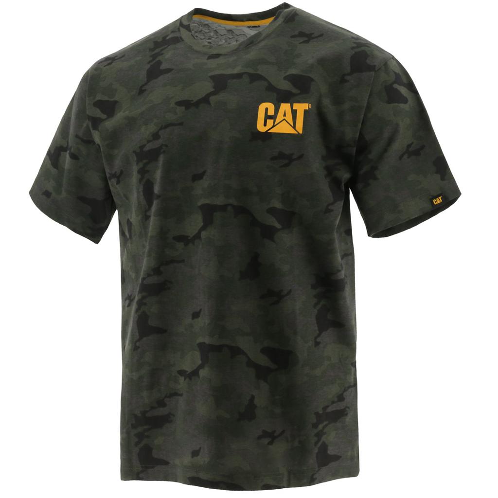 Férfi Caterpillar Trademark T-Shirts Camo  Budapest |  8034-OECAL