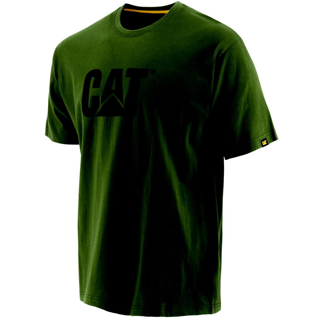 Férfi Caterpillar Trademark T-Shirts Zöld  Budapest |  8721-BTIGD