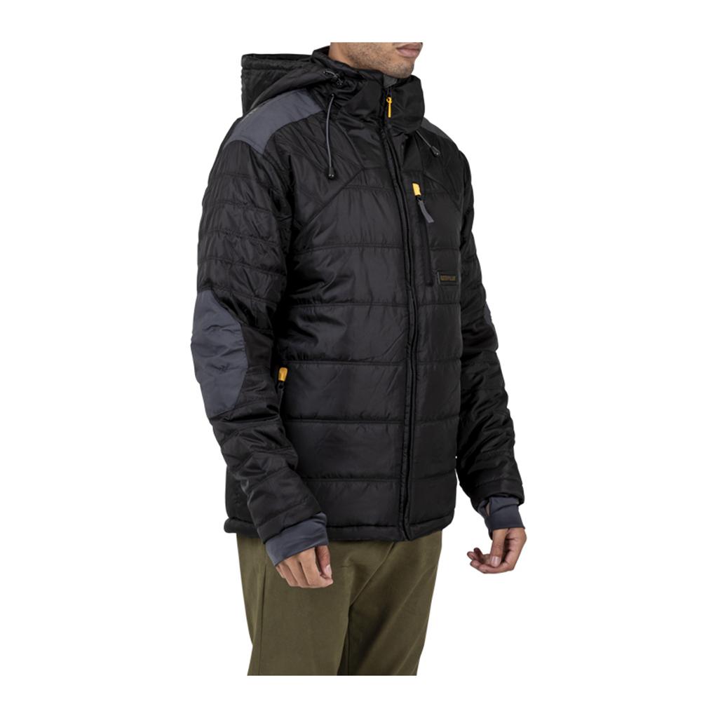 Férfi Caterpillar Triton Insulated Puffer Kabát Fekete  Budapest |  5690-SGLWR