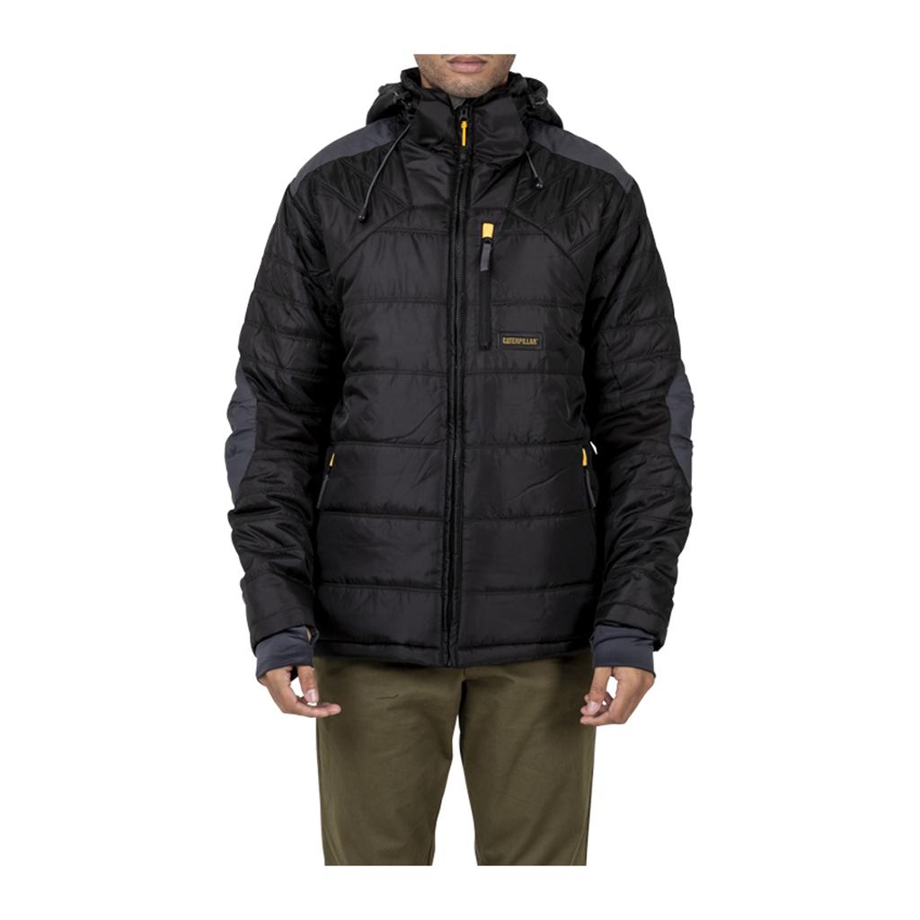 Férfi Caterpillar Triton Insulated Puffer Kabát Fekete  Budapest |  5690-SGLWR