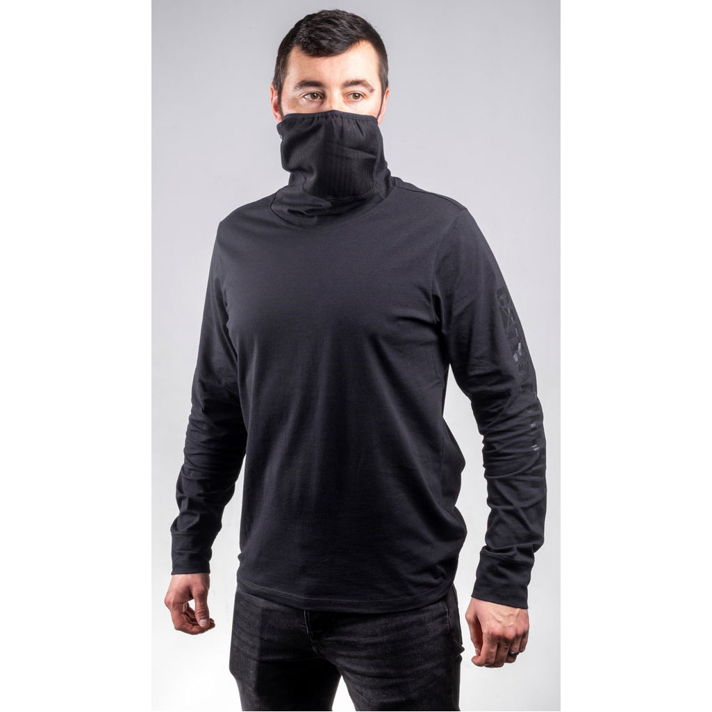 Férfi Caterpillar Viraloff Long Sleeve Gaiter Póló Fekete  Budapest |  4378-WIGVE