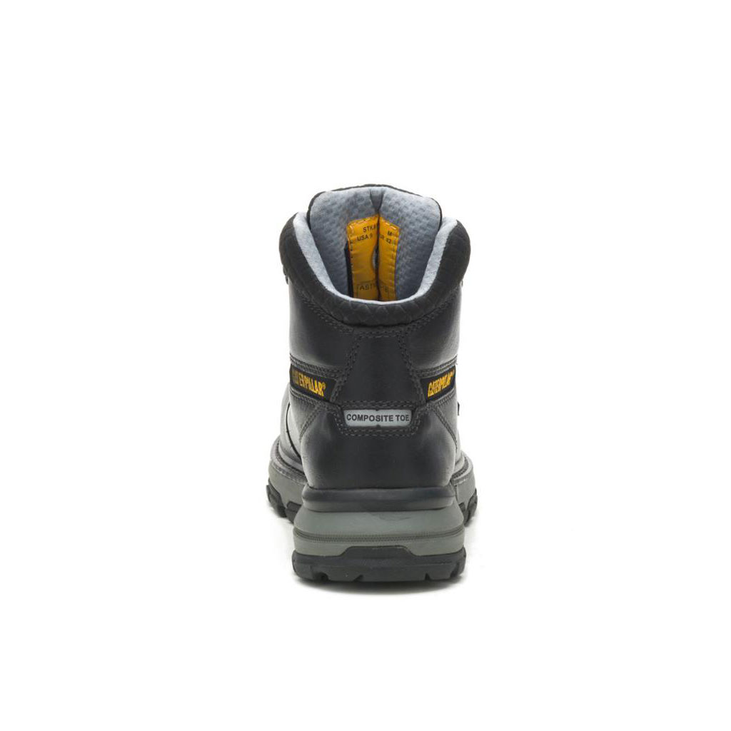 Női Caterpillar Excavator Superlite Cool Carbon Composite Toe Slip Resistant Footwear Fekete  Budapest |  1047-ZGXSL