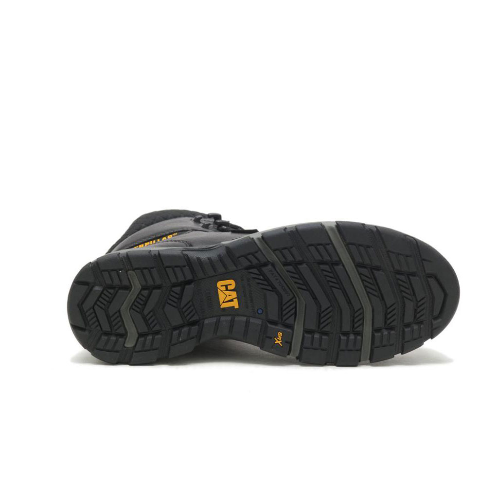 Női Caterpillar Excavator Superlite Cool Carbon Composite Toe Slip Resistant Footwear Fekete  Budapest |  1047-ZGXSL