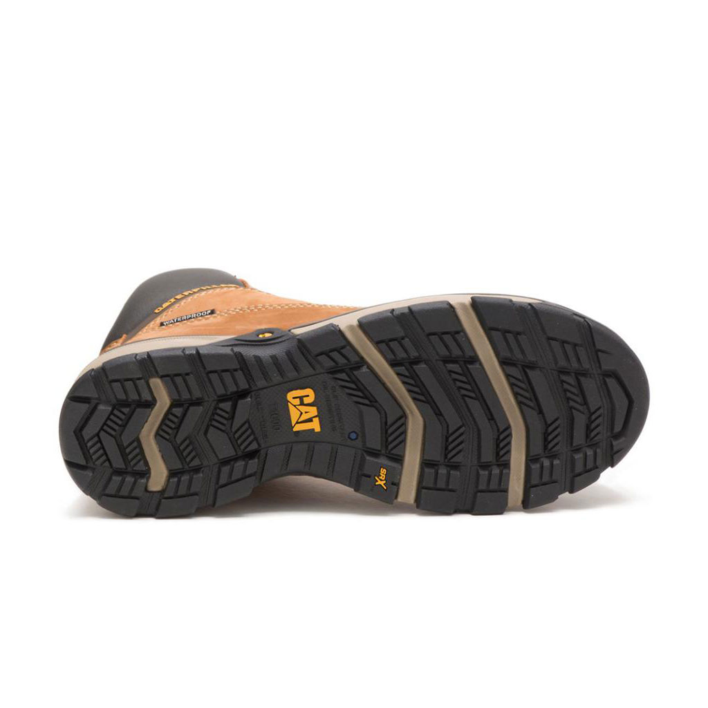 Női Caterpillar Excavator Superlite Vízálló Carbon Composite Toe Vízálló Bakancs Barna  Budapest |  6840-NFZOW