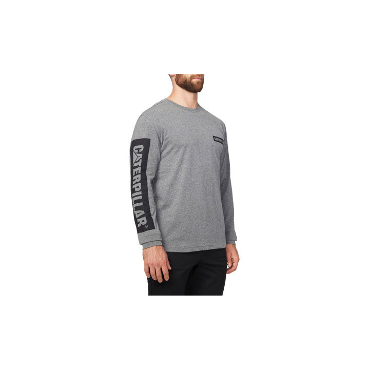 Női Caterpillar Icon Block Long Sleeve Póló Sötétszürke  Budapest |  6329-PSXTF