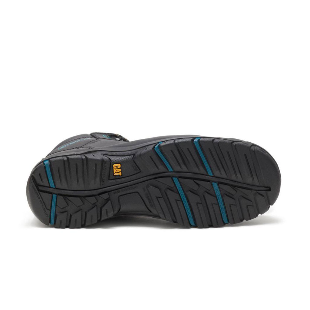 Női Caterpillar Mae Steel Vízálló Slip Resistant Footwear Fekete  Budapest |  6430-DTBLR