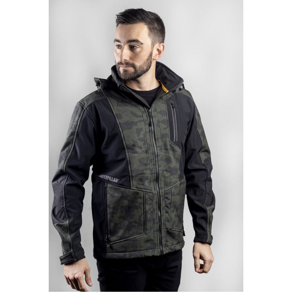 Női Caterpillar Mercury Soft Shell Kabát Camo  Budapest |  6184-YGJSV