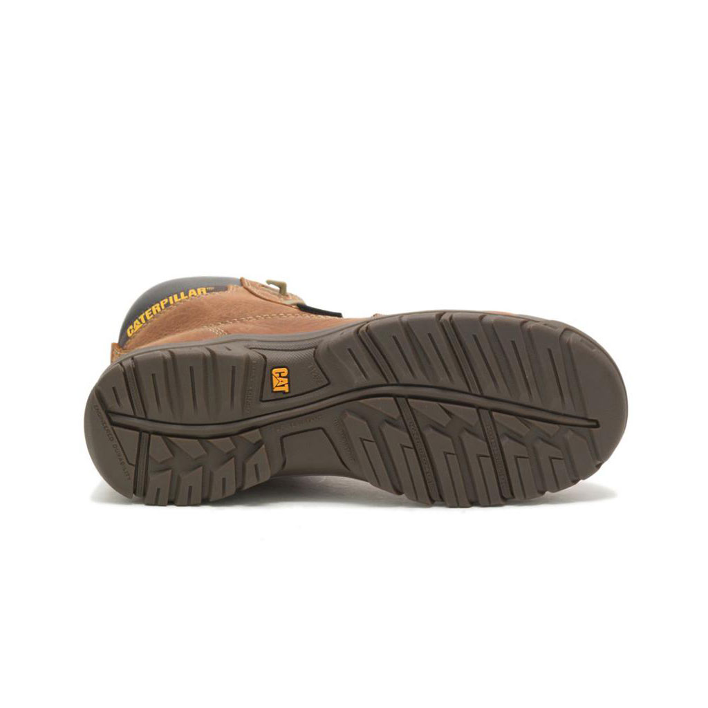 Női Caterpillar Resorption Vízálló Composite Toe Slip Resistant Footwear Barna  Budapest |  5304-JCDGS