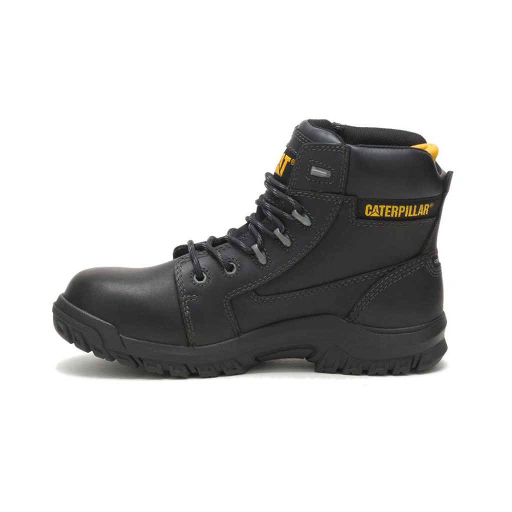 Női Caterpillar Resorption Vízálló Composite Toe Slip Resistant Footwear Fekete  Budapest |  9531-IGVNJ