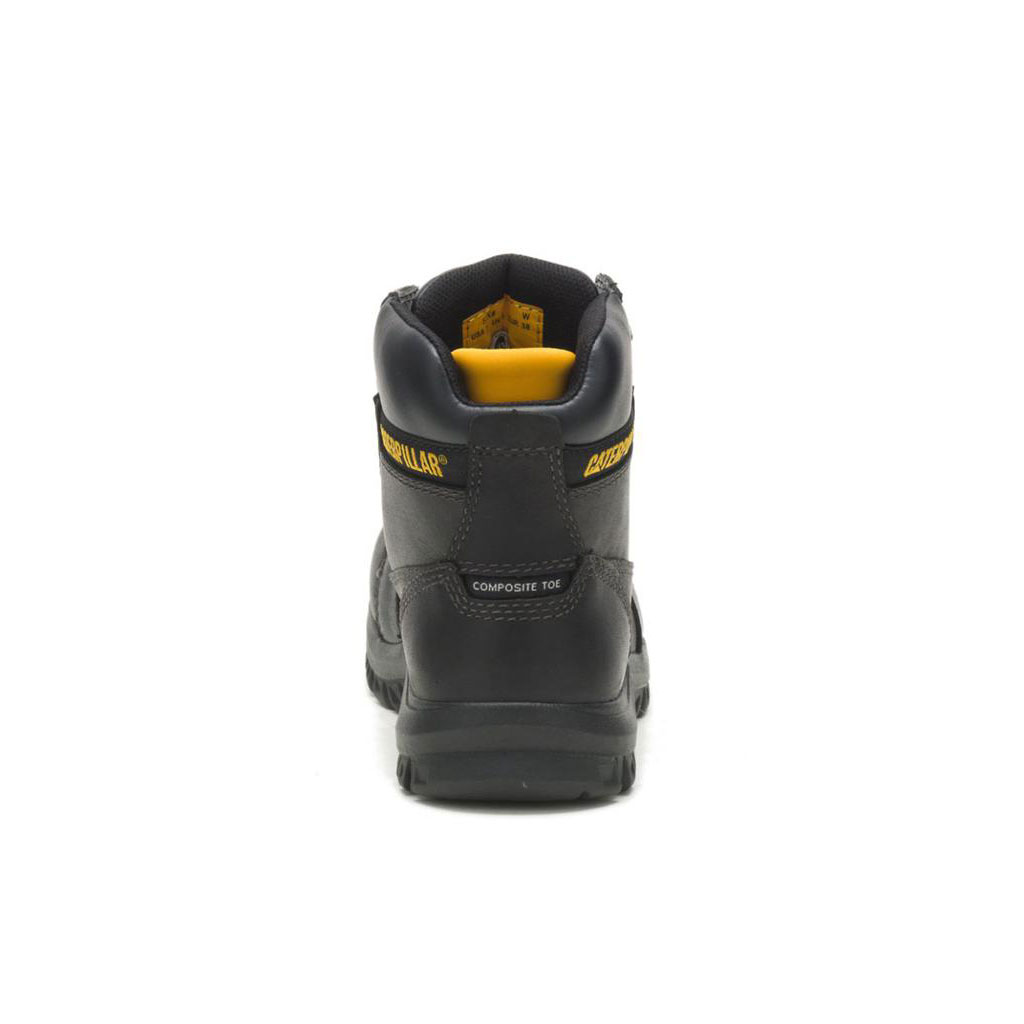 Női Caterpillar Resorption Vízálló Composite Toe Slip Resistant Footwear Fekete  Budapest |  9531-IGVNJ