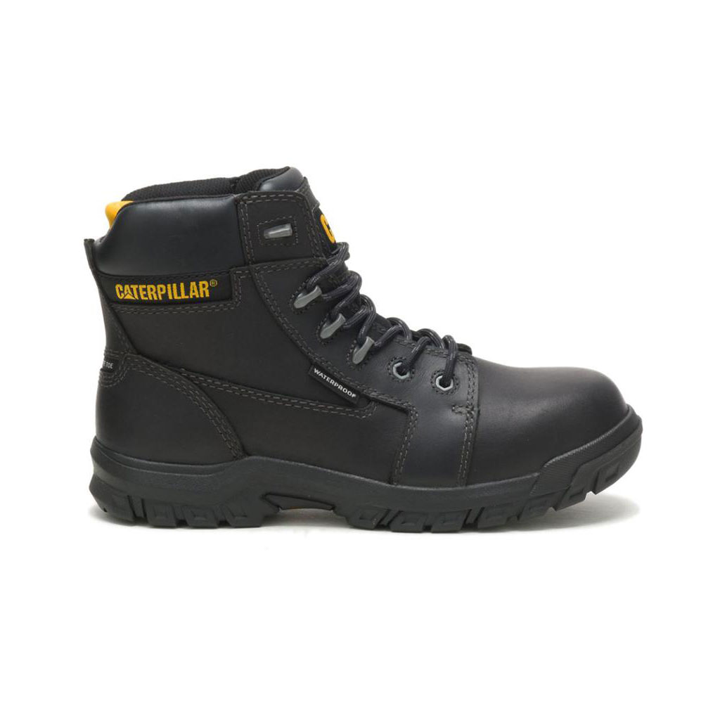 Női Caterpillar Resorption Vízálló Composite Toe Slip Resistant Footwear Fekete  Budapest |  9531-IGVNJ