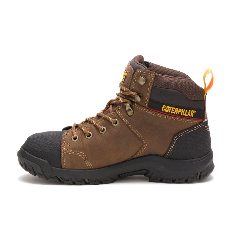 Női Caterpillar Wellspring Vízálló Metatarsal Toe Slip Resistant Footwear Barna  Budapest |  6783-FBLVD