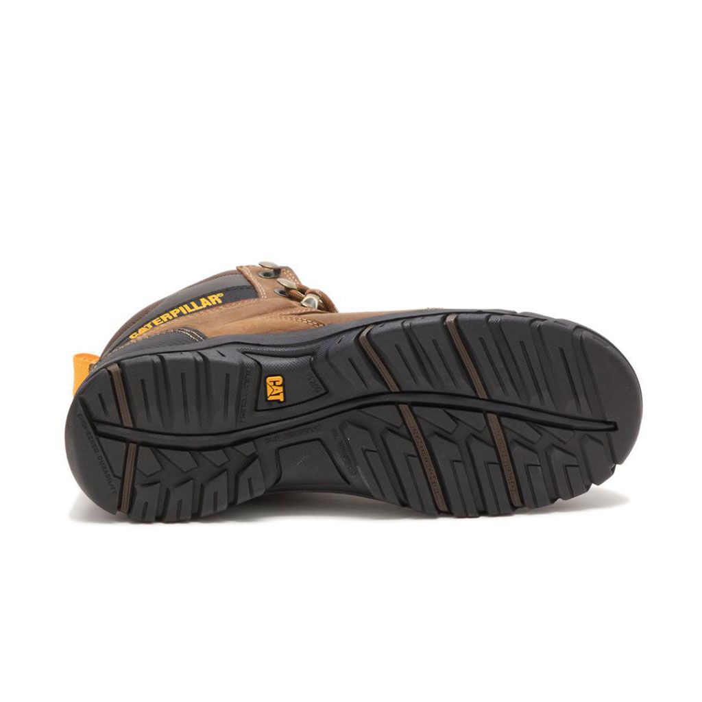 Női Caterpillar Wellspring Vízálló Metatarsal Toe Slip Resistant Footwear Barna  Budapest |  6783-FBLVD